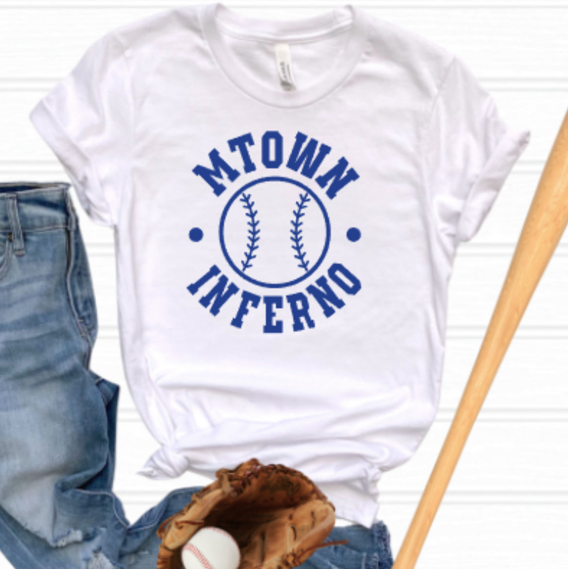 MTOWN Inferno Fastball Softstyle Tee