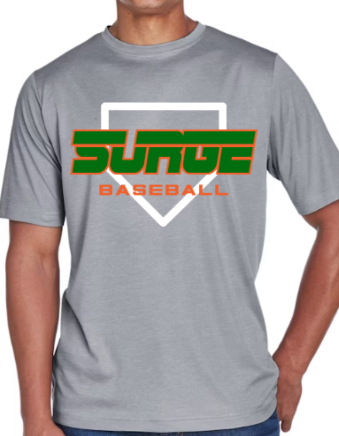 SURGE Changeup Unisex Sonic Heather Performance T-Shirt