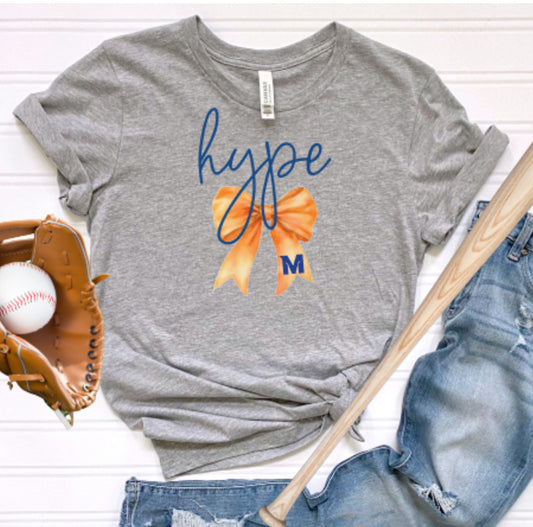 MTOWN  Hype Coquette Bow Softstyle Tee