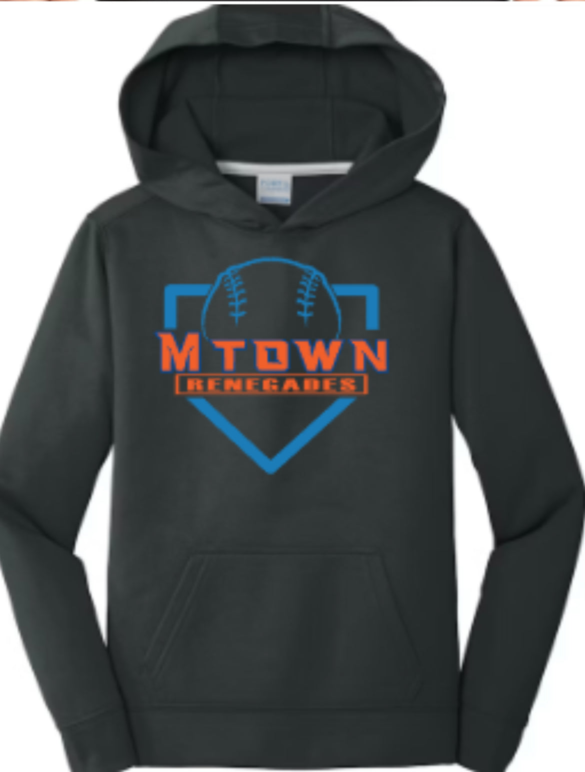 RENEGADES Dugout Performance Fleece Pullover Hooded Sweatshirt