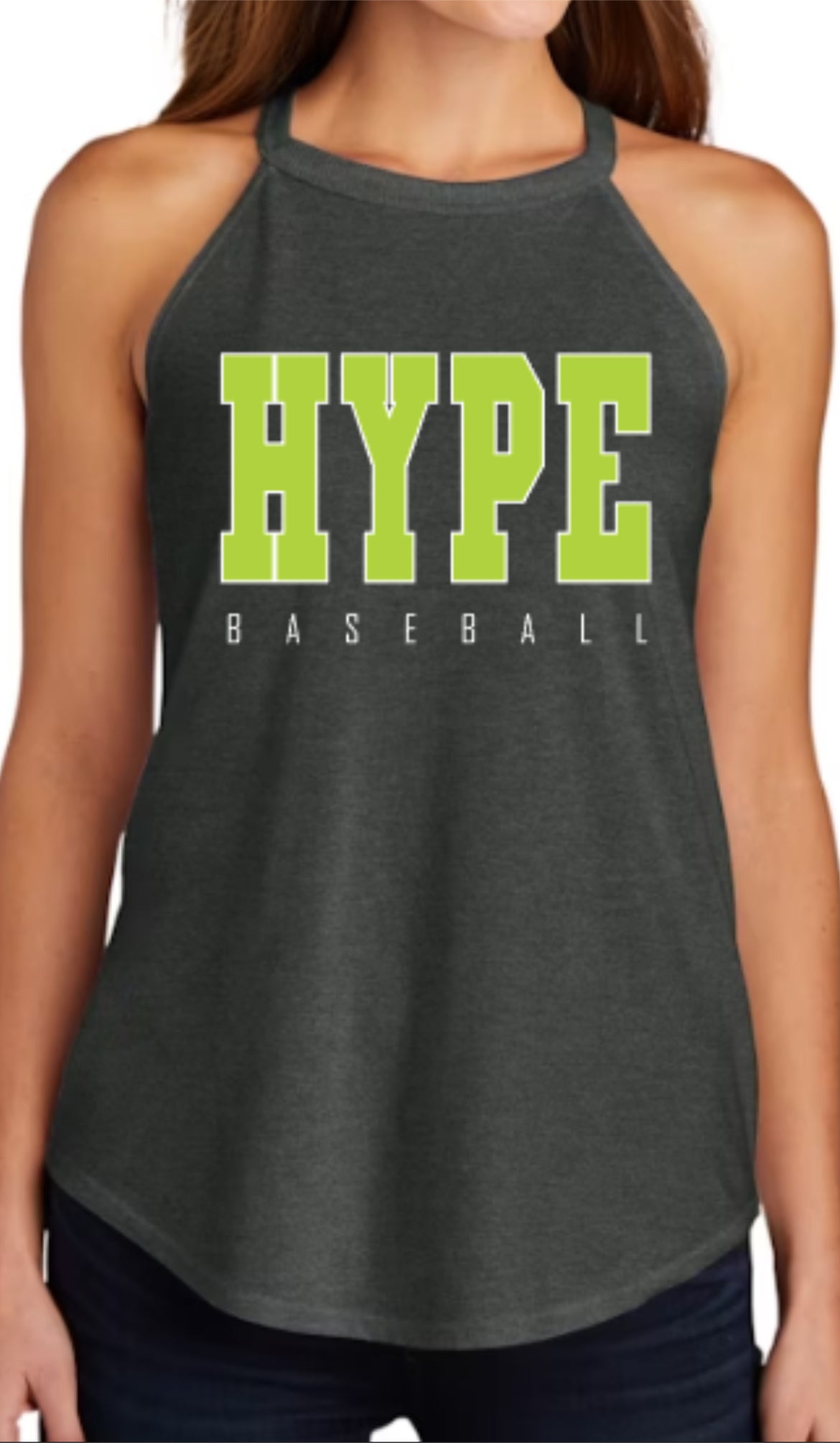 HYPE Varsity Tri Rocker Tank