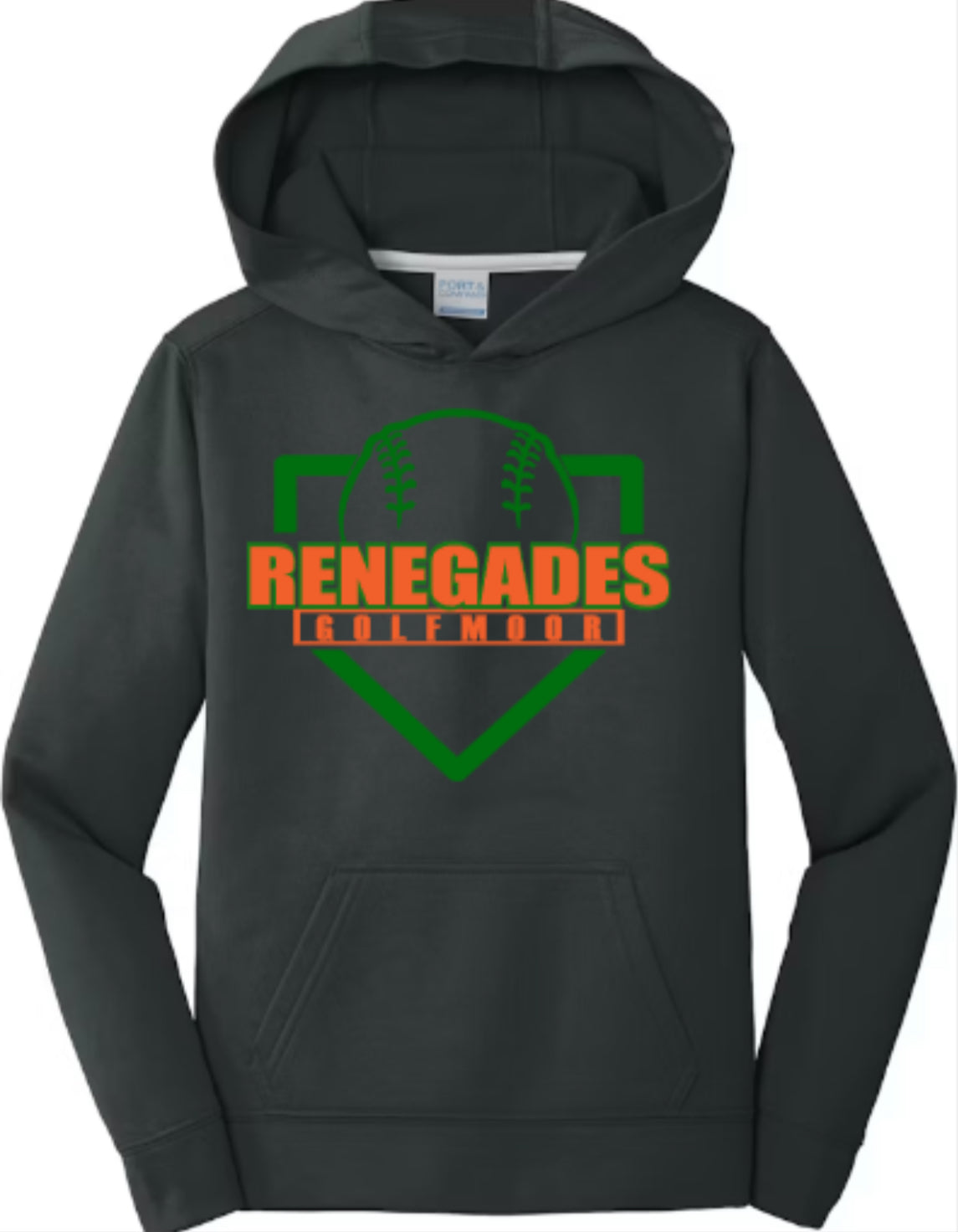 RENEGADES Dugout Performance Fleece Pullover Hooded Sweatshirt