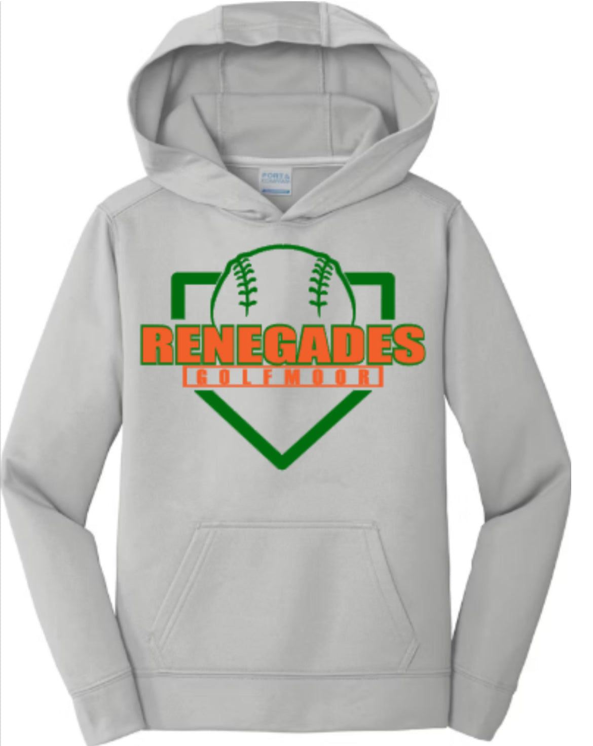 RENEGADES Dugout Performance Fleece Pullover Hooded Sweatshirt