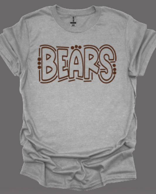 Bears Doodle Softstyle Tee