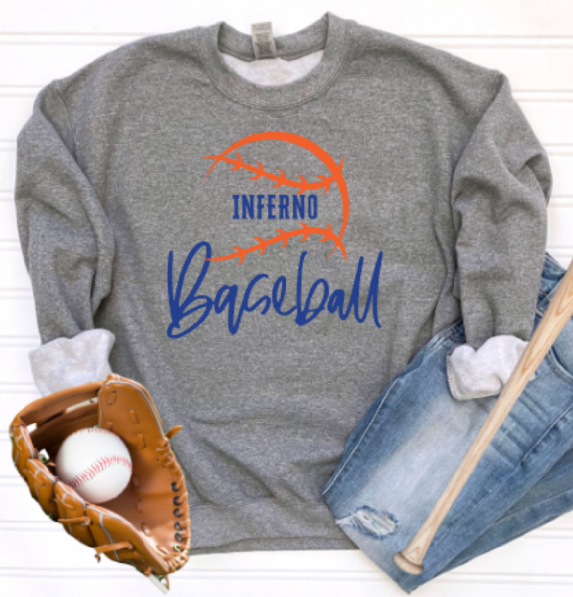MTOWN Inferno Dinger Crewneck Sweatshirt