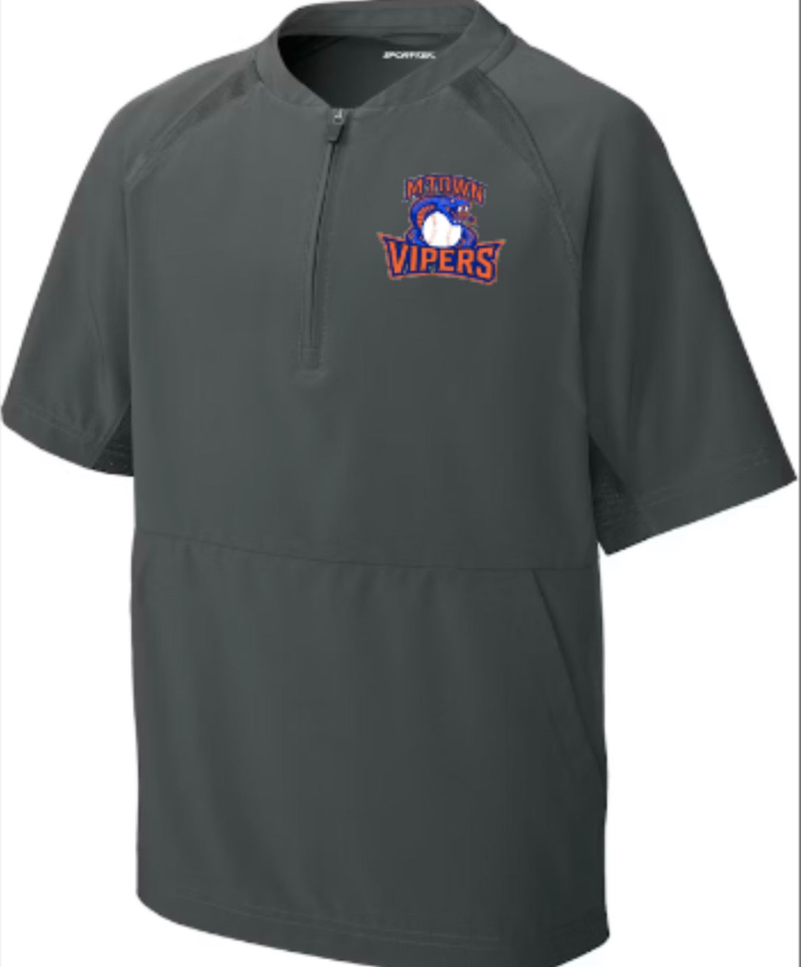MTOWN Vipers 1/2-Zip Short Sleeve Jacket