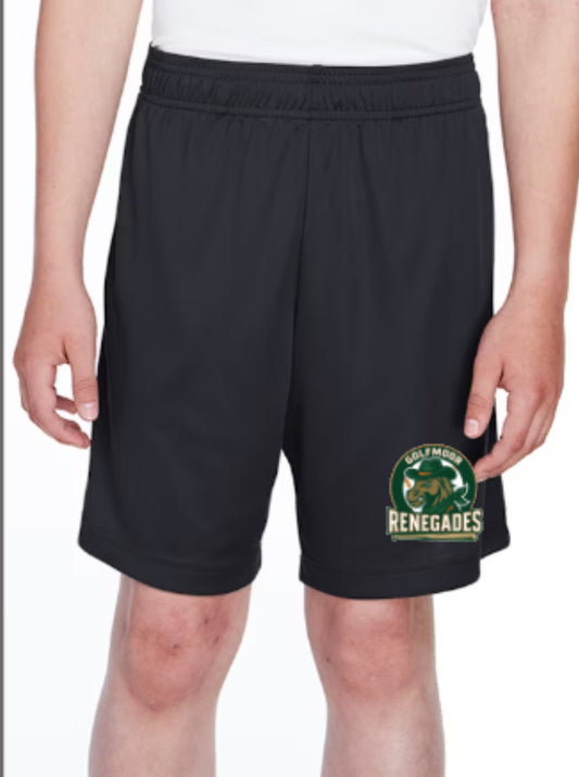 RENEGADES Logo Youth Zone Performance Short with Pockets