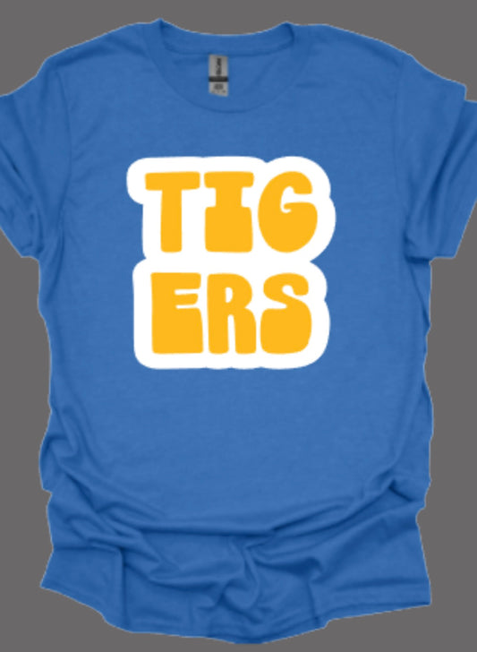 Tigers Groovy Softstyle Tee
