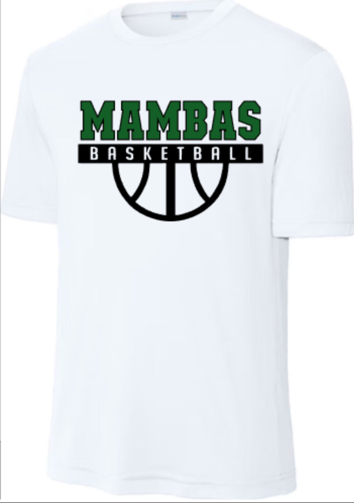 Mambas Basketball Box Out Performance Tee