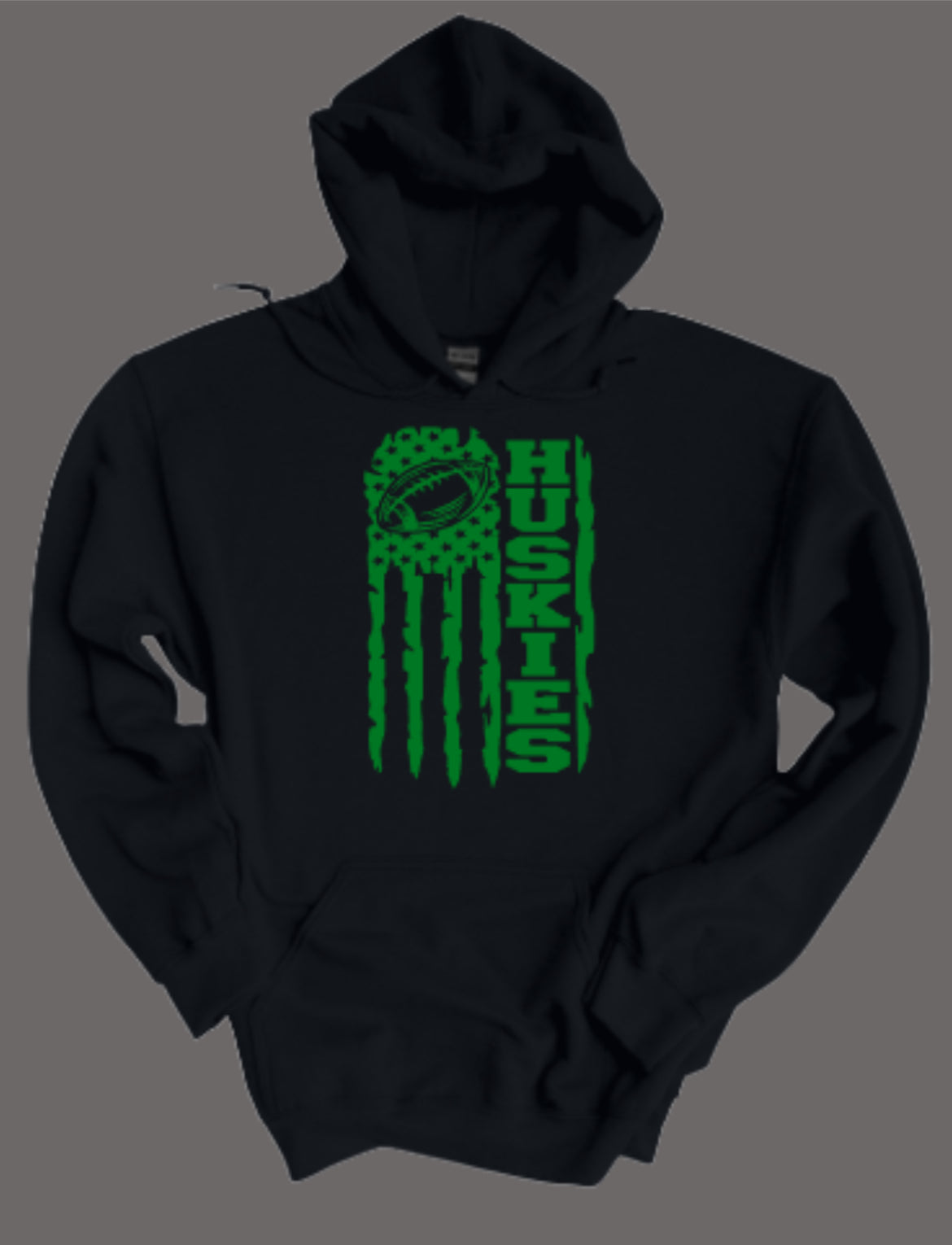 Huskies Football Americana Fleece Hooded Sweatshirt