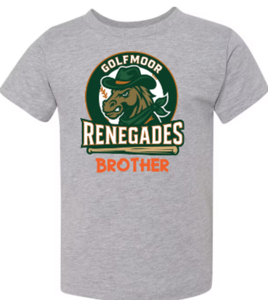 RENEGADES Brother Infant/Toddler Tee-Athletic Heather