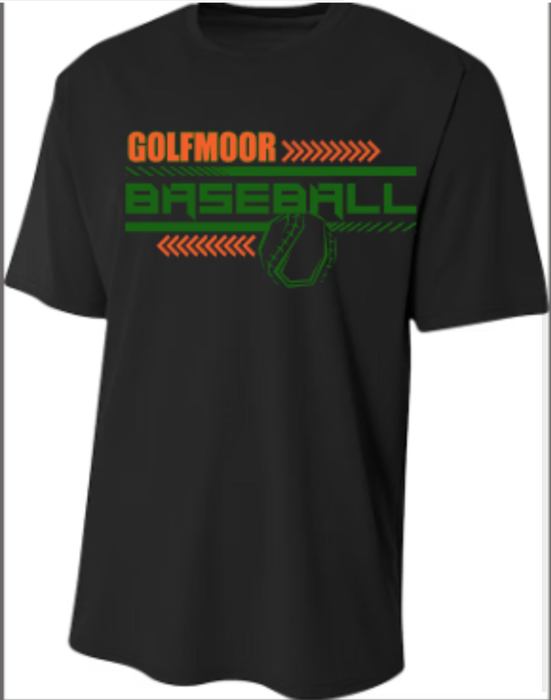 GOLFMOOR Baseball Cooling Performance T-Shirt