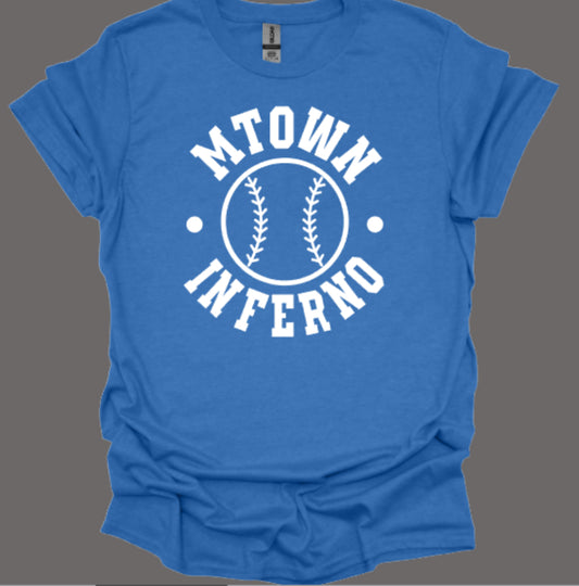 MTOWN  Inferno Fastball Softstyle Tee