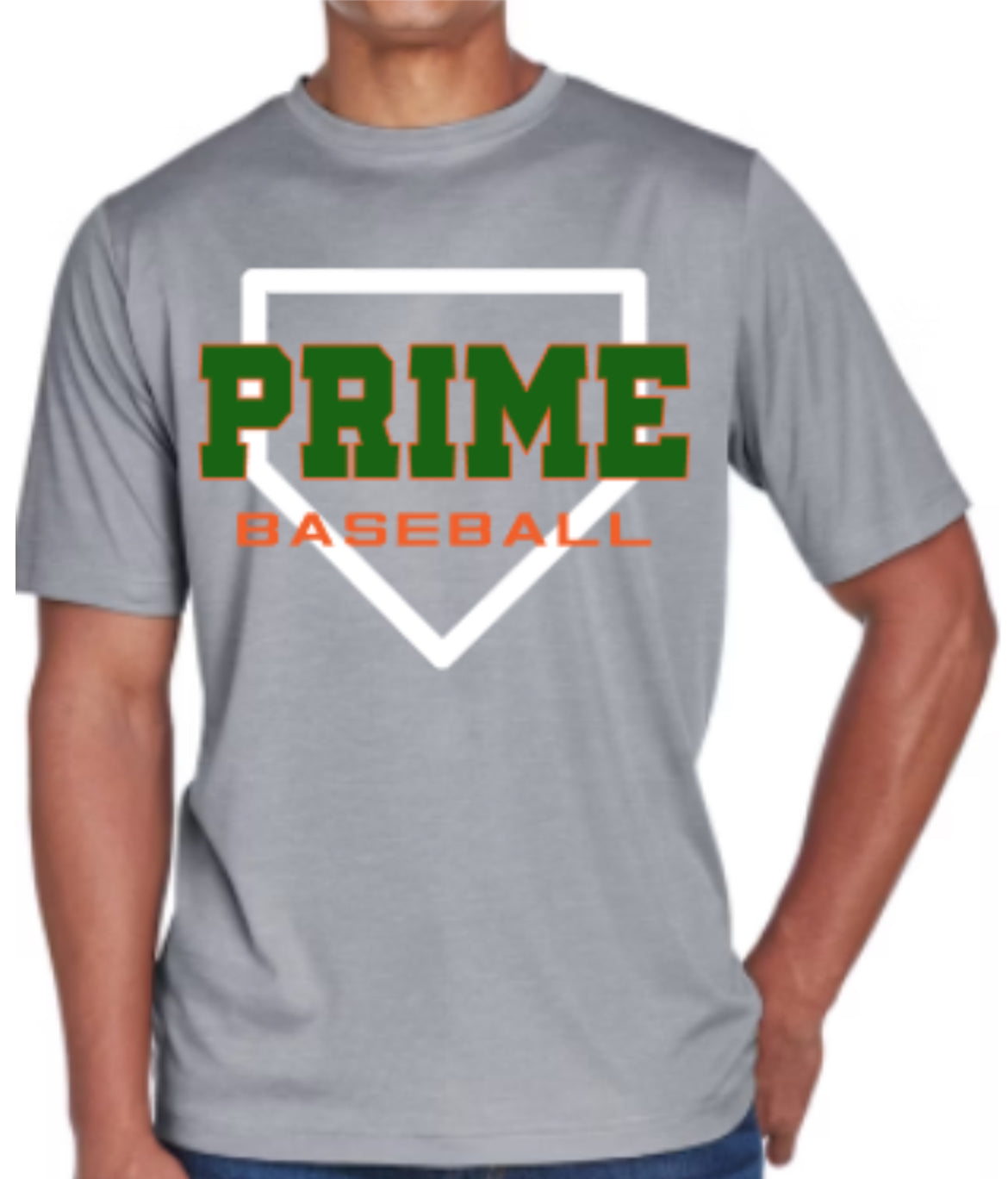 PRIME Changeup Unisex Sonic Heather Performance T-Shirt