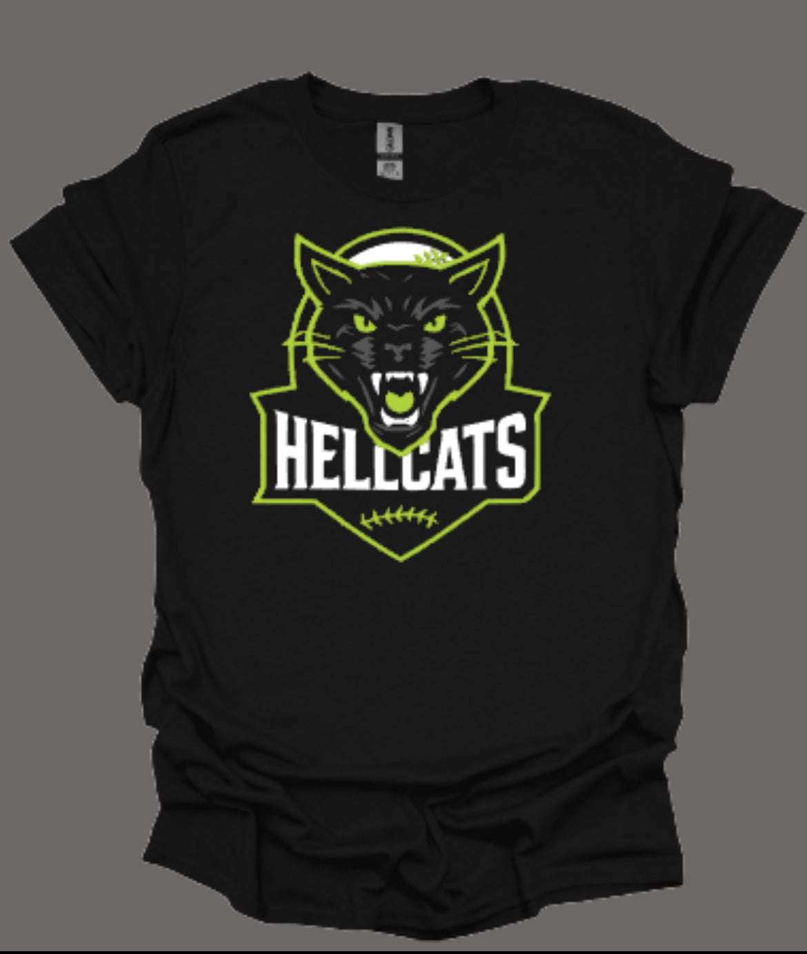 HELLCATS Logo Softstyle Tee-Black