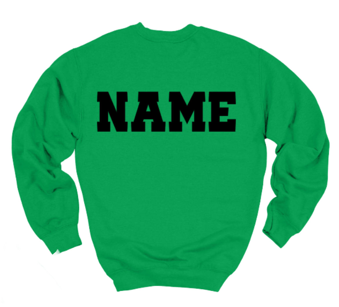 HUSKIES Wrestling Leave It All On The Mat Crewneck Sweatshirt