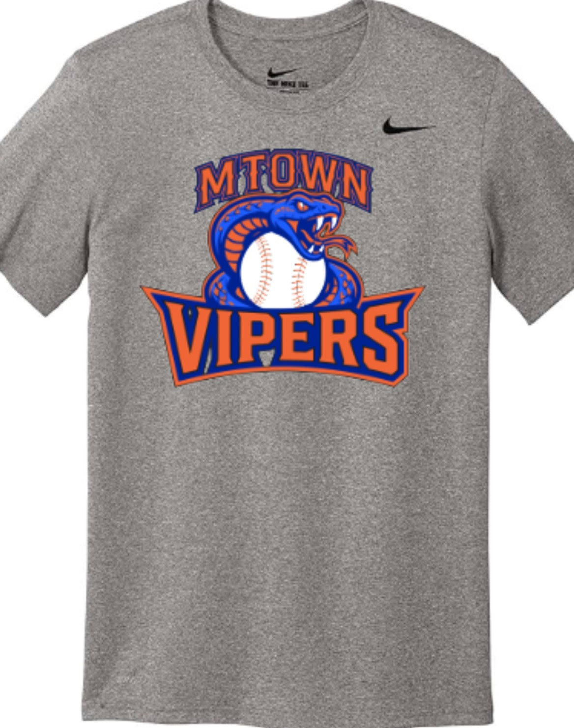 MTOWN Vipers Logo Nike Men's Dri-FIT Legend Fitness T-Shirt