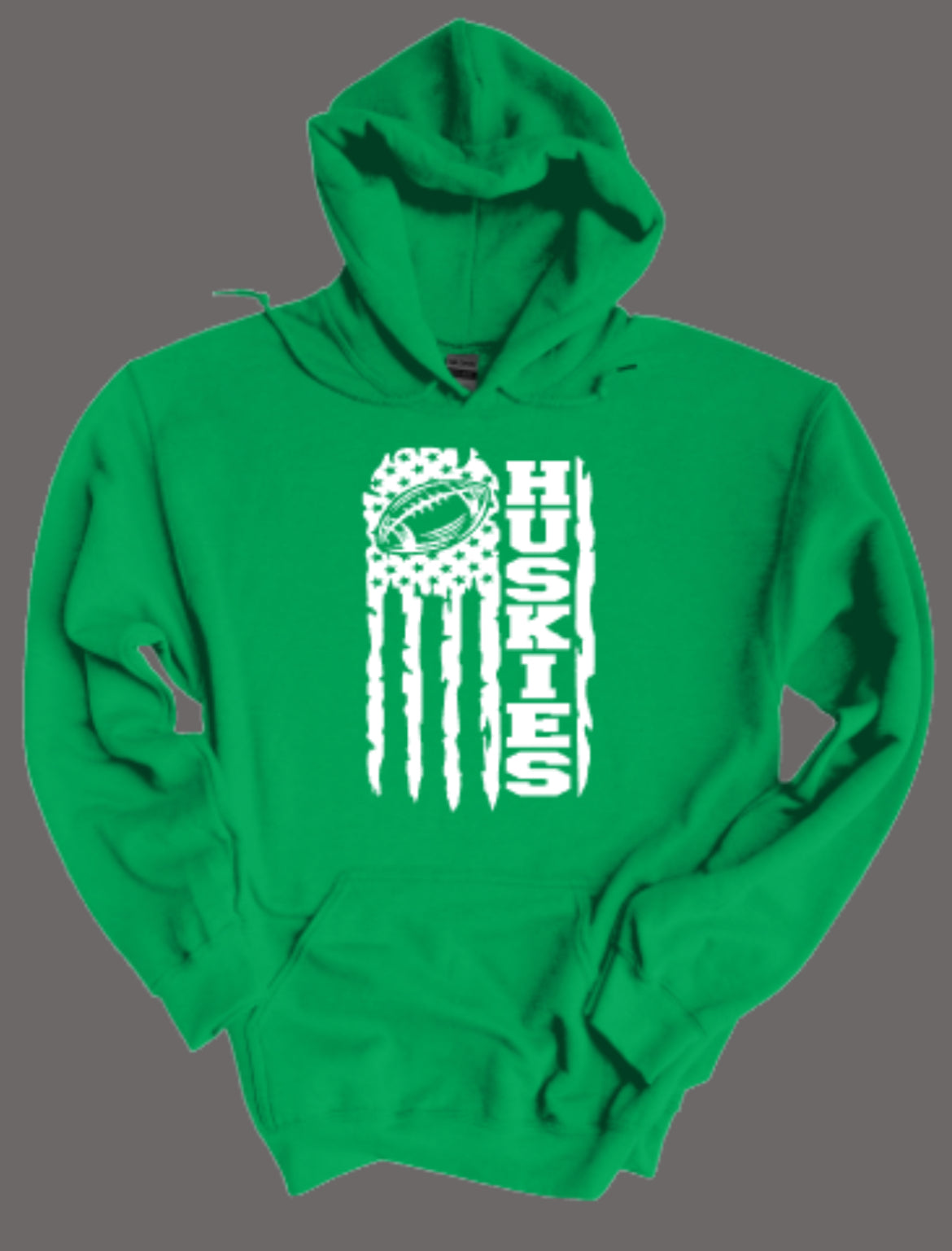 Huskies Football Americana Fleece Hooded Sweatshirt