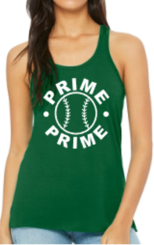 PRIME Fastball Ladies' Flowy Racerback Tank