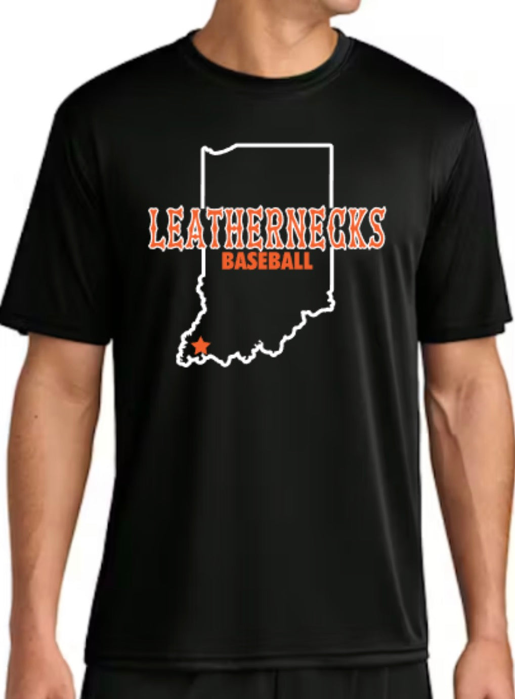 Leathernecks Indiana Performance Tee