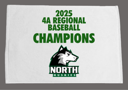 HUSKIES REGIONAL CHAMPS Microfiber Rally Towel