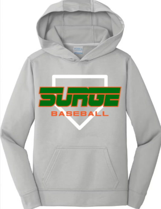 SURGE Changeup Performance Fleece Pullover Hooded Sweatshirt