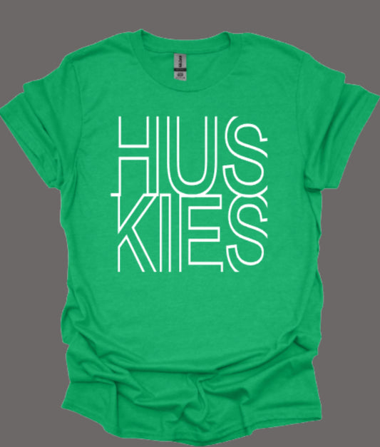 Huskies Contour Softstyle Tee