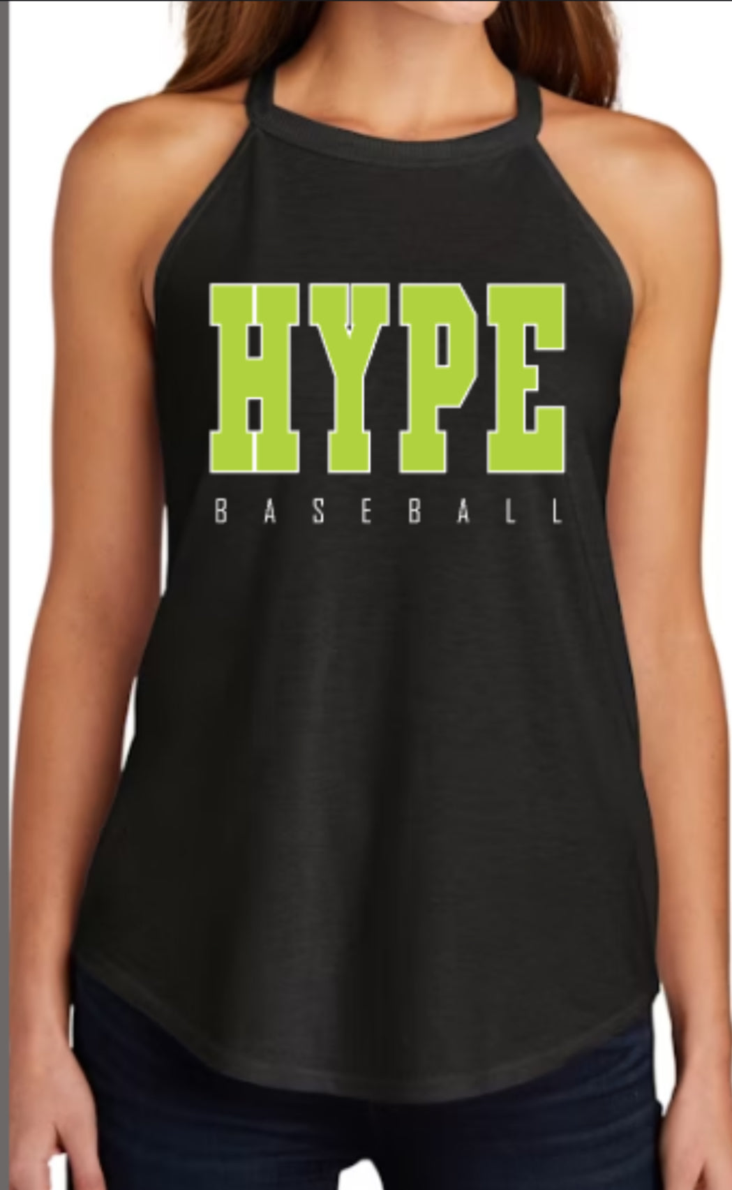 HYPE Varsity Tri Rocker Tank