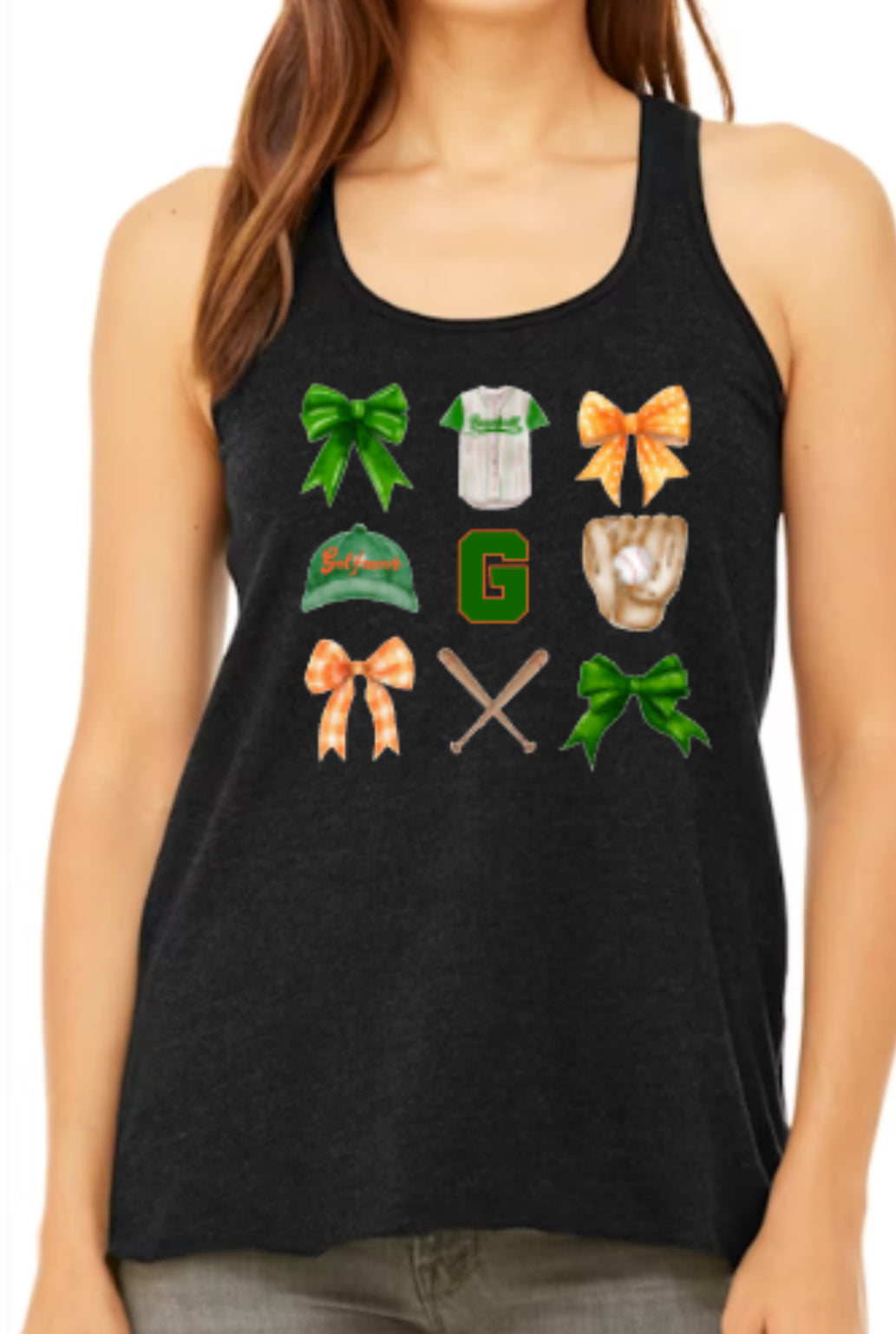 GOLFMOOR Coquette Ladies' Flowy Racerback Tank