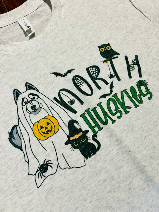 HUSKIES HALLOWEEN Triblend Tee