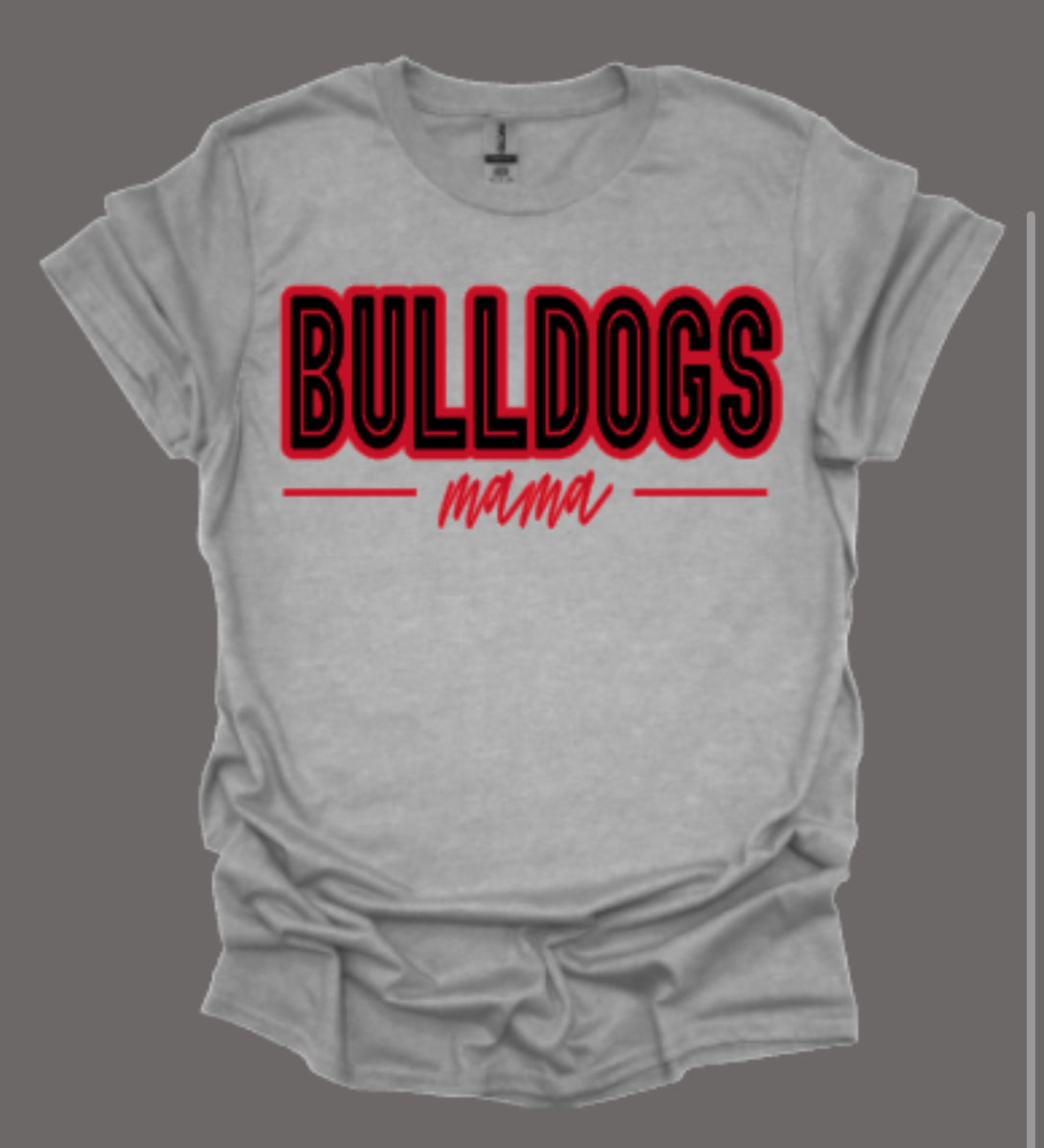 BOSSE BULLDOGS GRANDMA Custom Softstyle Tee