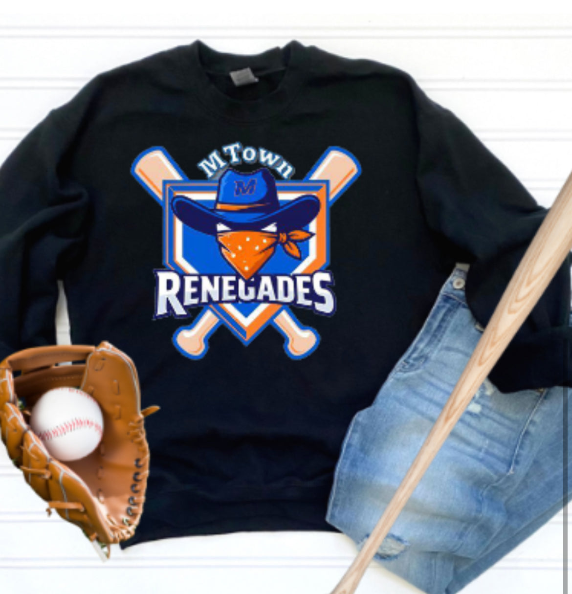 RENEGADES Logo Fleece Unisex Crewneck Sweatshirt