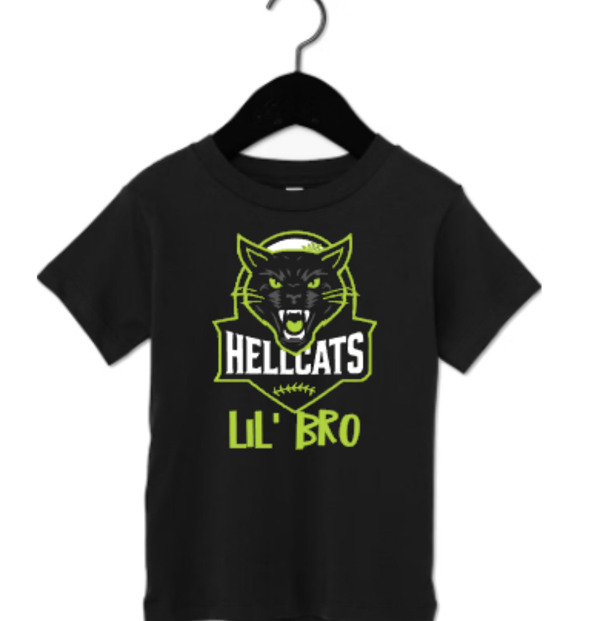 HELLCATS Lil’ Bro Infant/Toddler Tee-Black