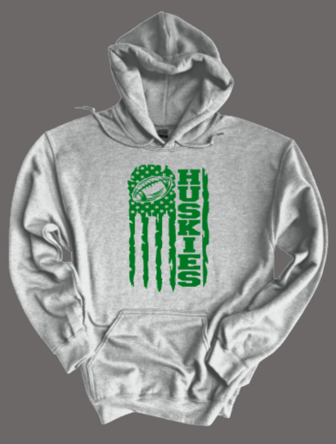 Huskies Football Americana Fleece Hooded Sweatshirt