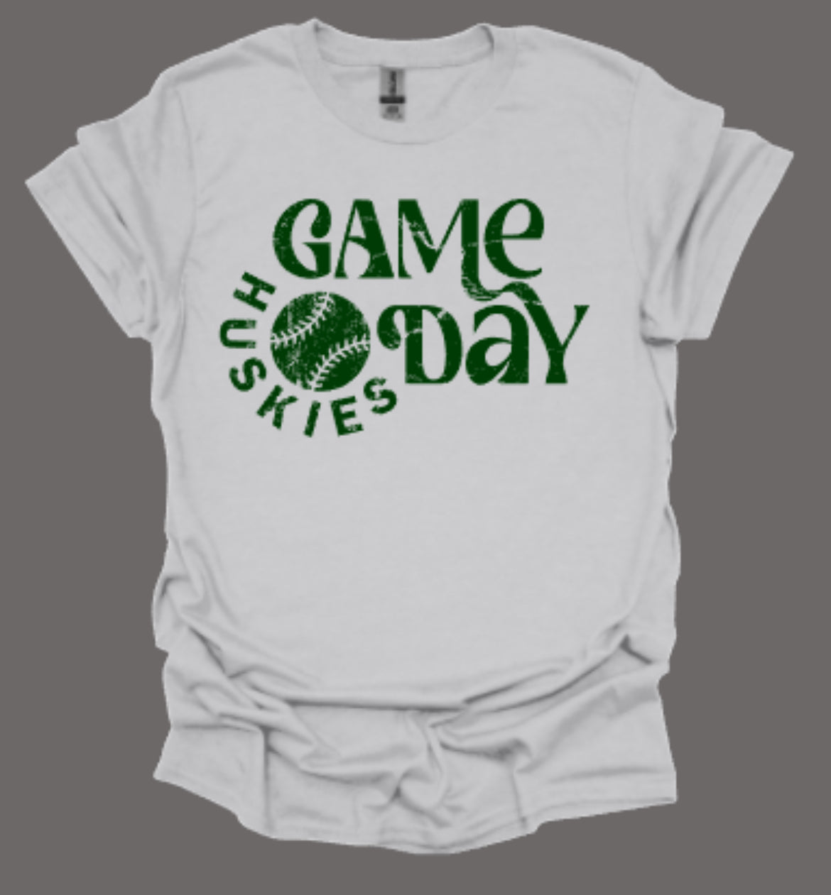 Huskies Baseball/Softball Game Day Softstyle Tee