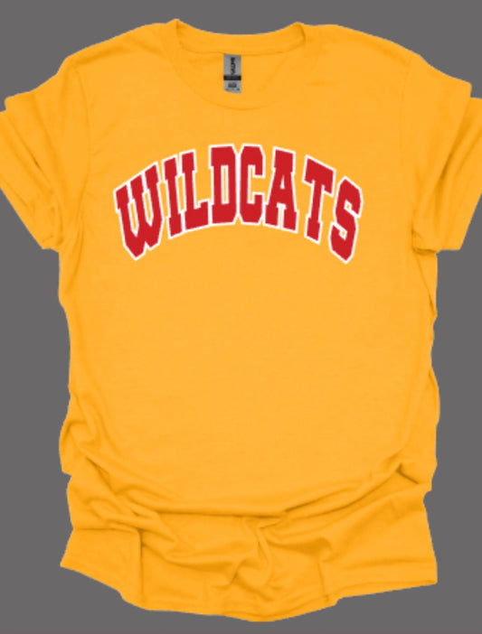 Wildcats Arch Softstyle Tee