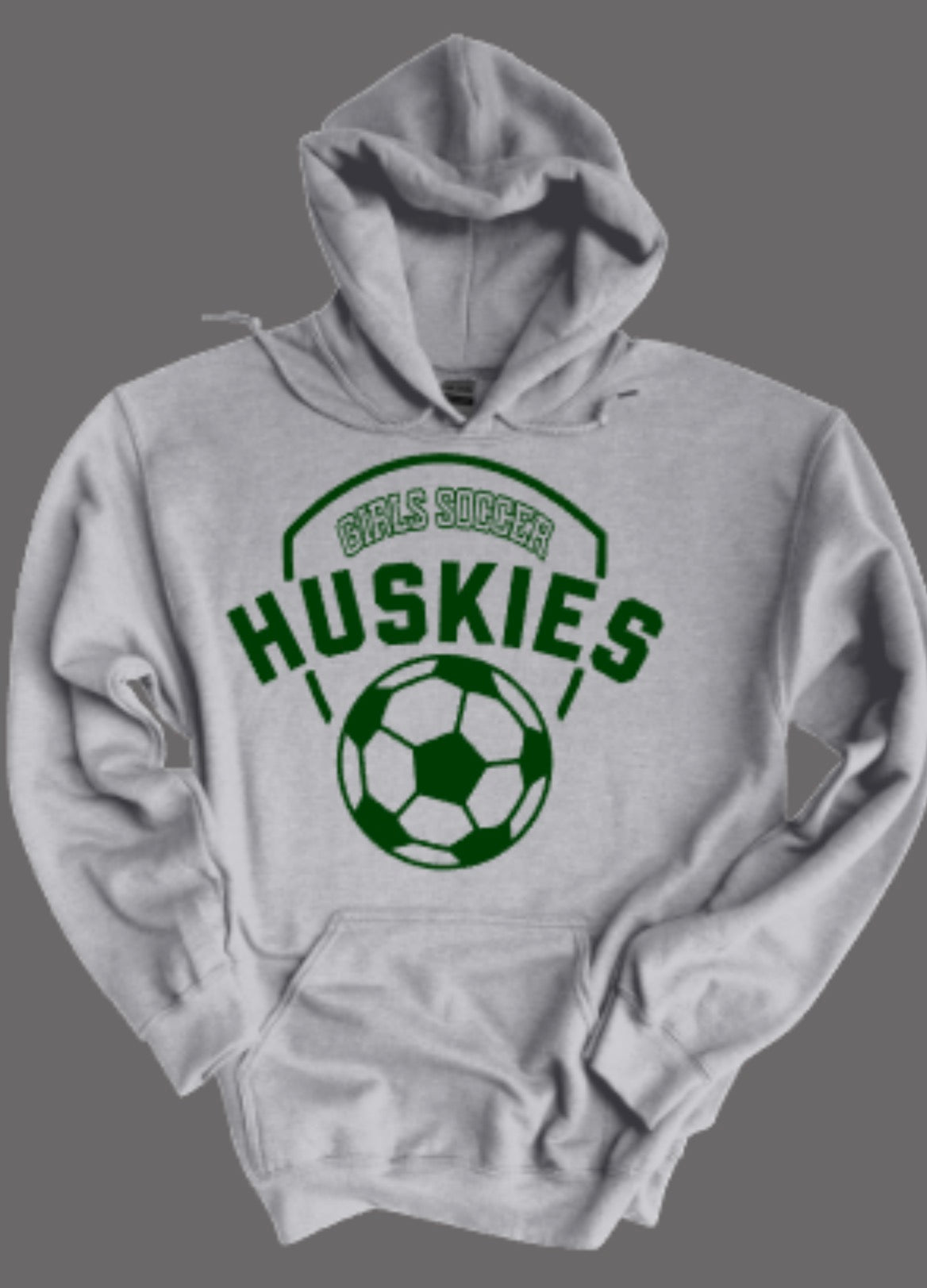 Huskies Girls Soccer Goalkeeper Fleece Hooded Sweatshirt