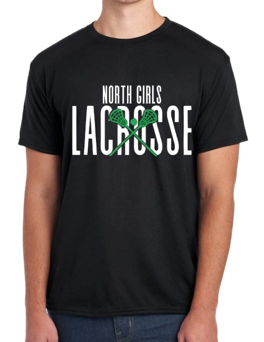 TEAM LACROSSE Cotton Blend Tee