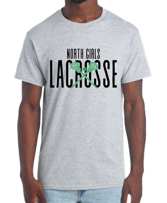 TEAM LACROSSE Cotton Blend Tee