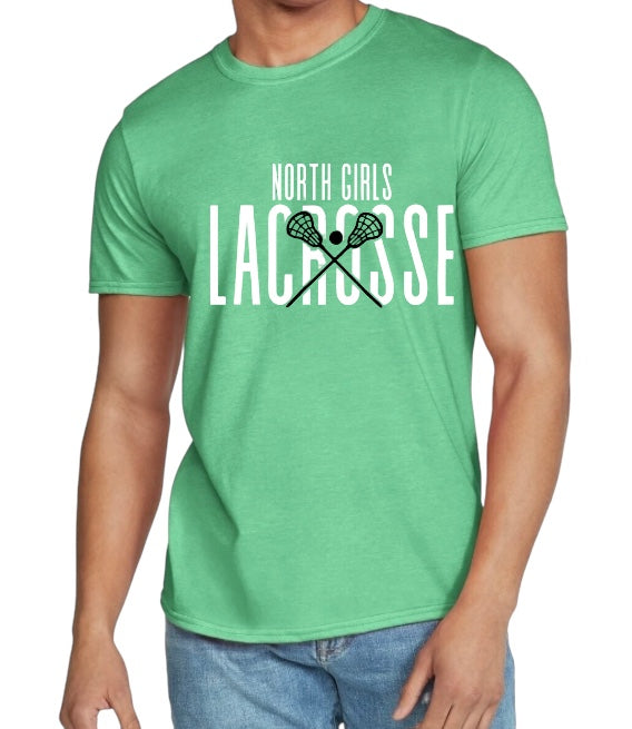 TEAM LACROSSE Cotton Blend Tee