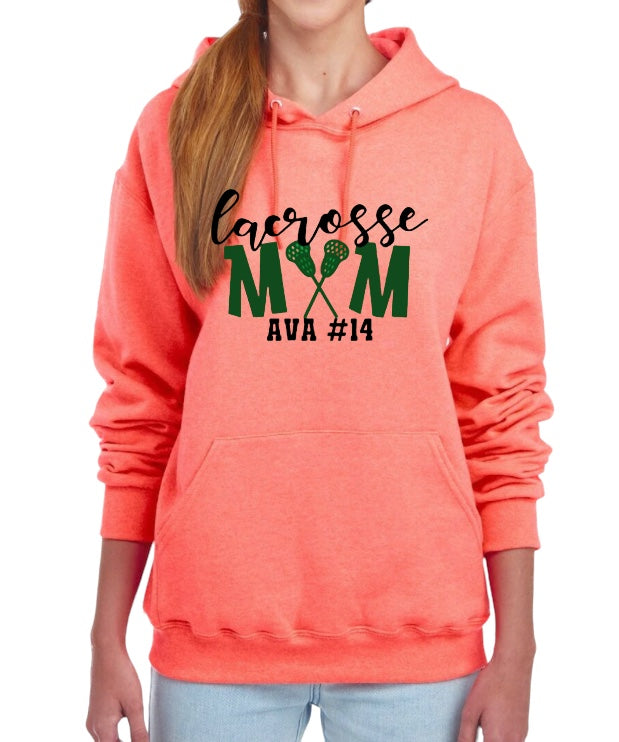 LACROSSE MOM Hooded Sweatshirt