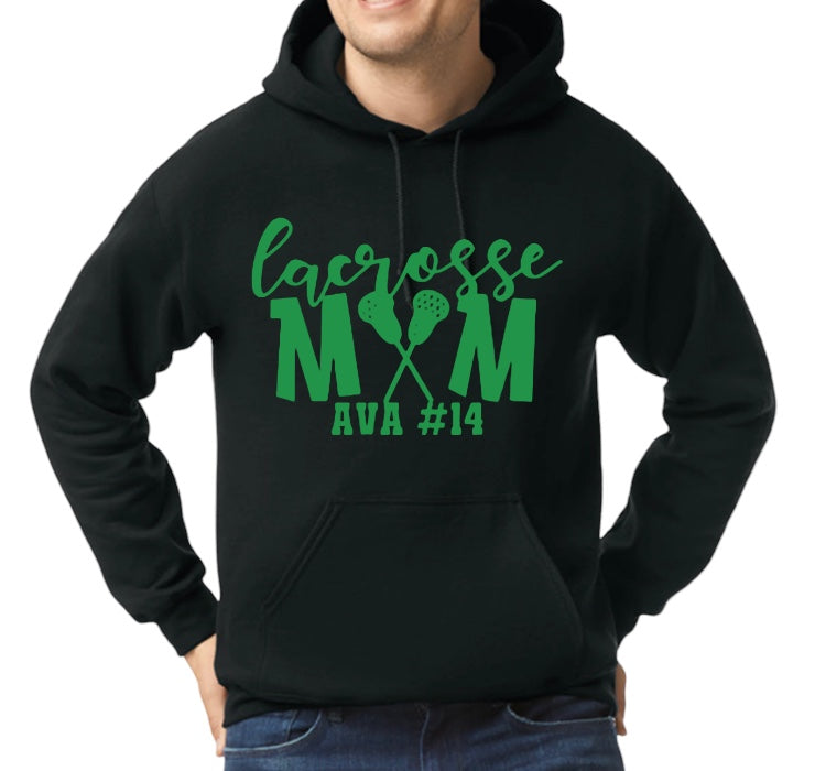 LACROSSE MOM Hooded Sweatshirt