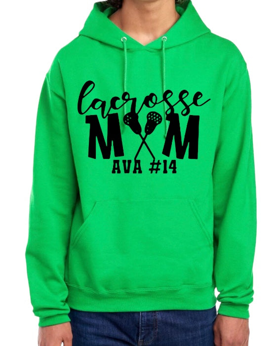 LACROSSE MOM Hooded Sweatshirt