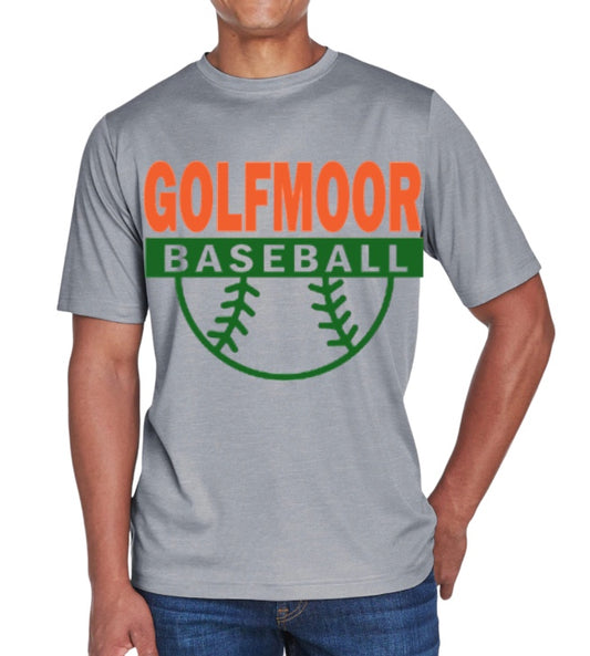 GOLFMOOR Homerun Unisex Sonic Heather Performance T-Shirt