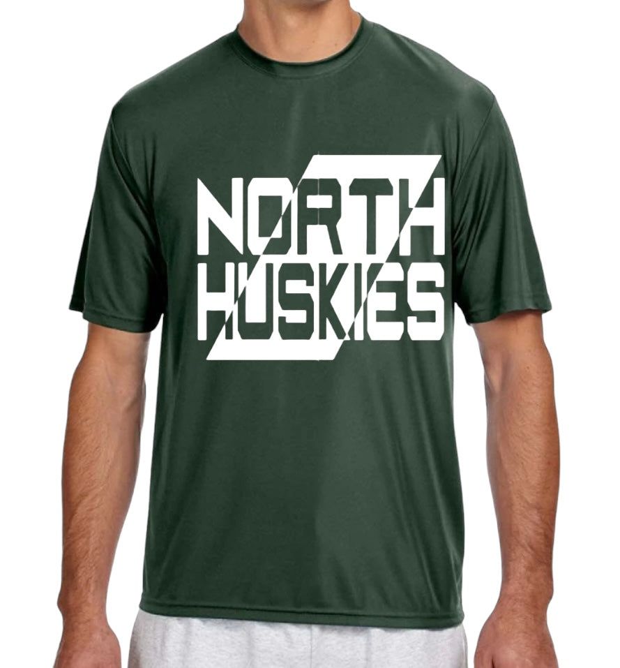 HUSKIES Contrast Performance Tee