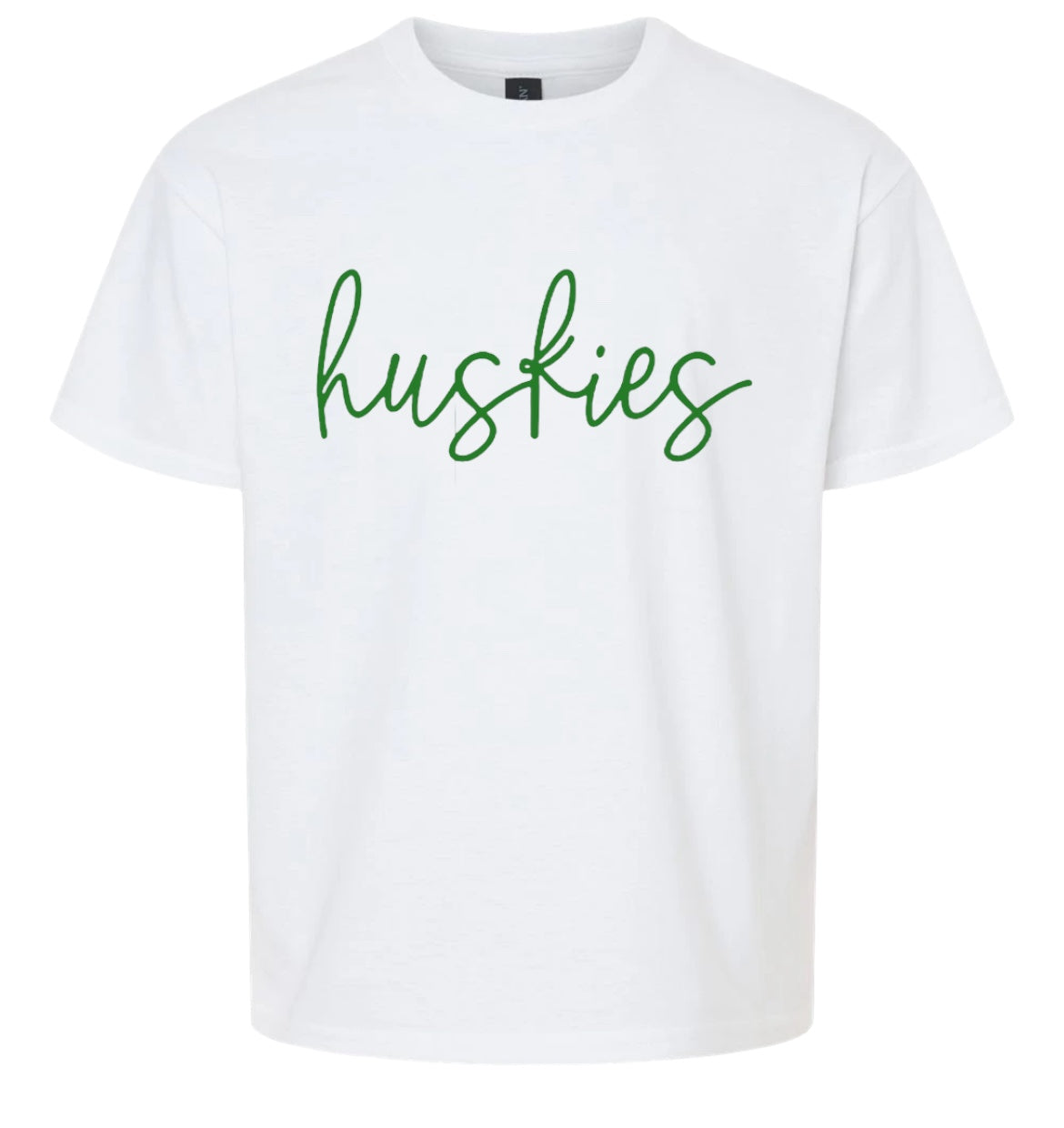HUSKIES Script Softstyle Tee-YOUTH