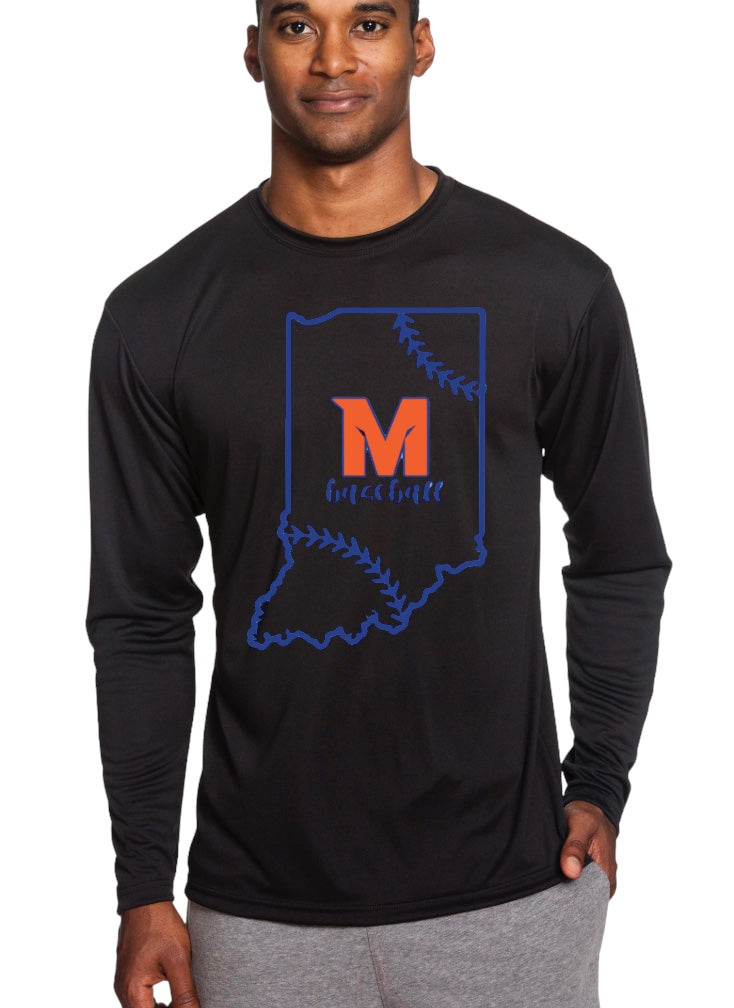 INDIANA MTOWN Performance Tee-Long Sleeve