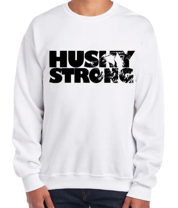 HUSKY STRONG Crewneck Sweatshirt