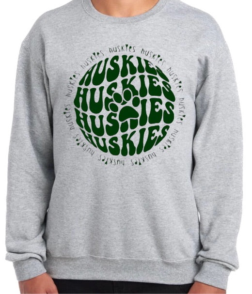 HUSKIES Orb Crewneck Sweatshirt