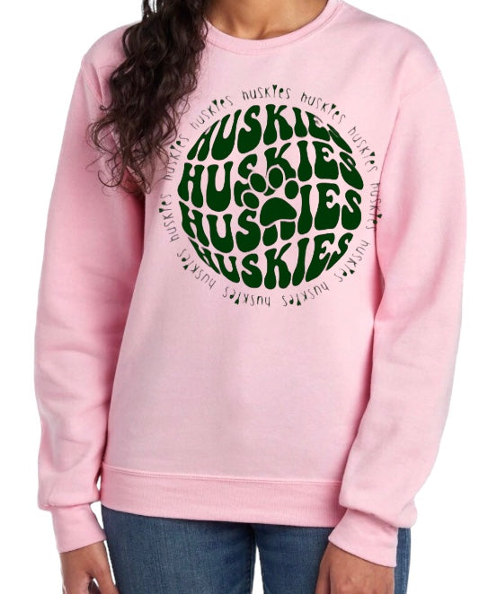 HUSKIES Orb Crewneck Sweatshirt
